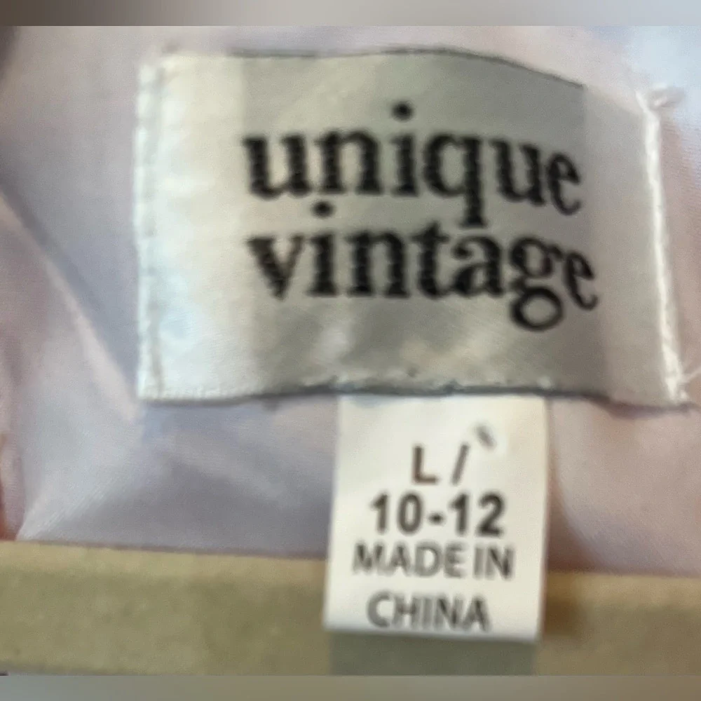 Romper Unique Vintage Shorts Red White Gingham Check Daisy Trim Size L10-12 - Picture 5 of 7